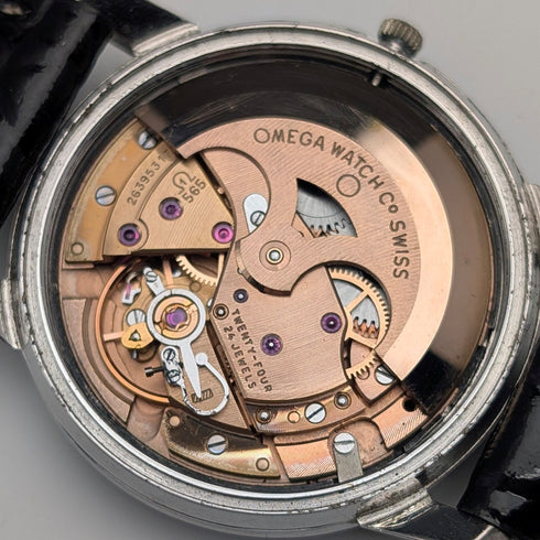 1968年 オメガ シーマスター トロピカルダイヤル Ref166.003  紳士用 自動巻き腕時計 Cal565 動作良好